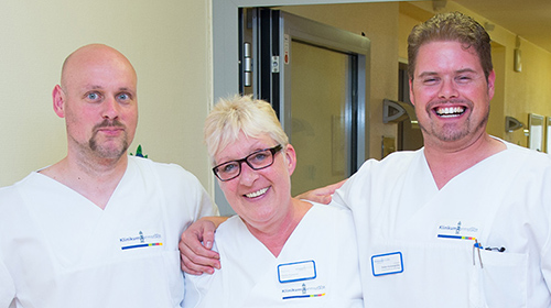 Freundliches Pflegeteam der Emilia Seniorenresidenz