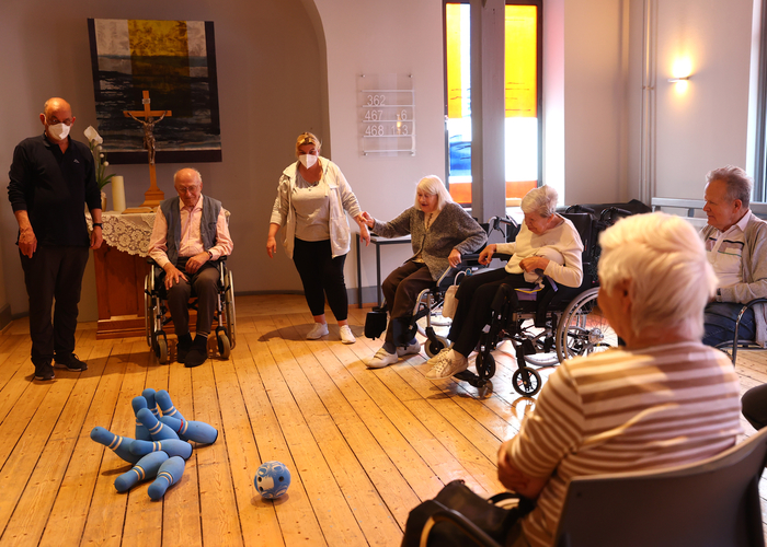 Aktivitäten in der Kapelle